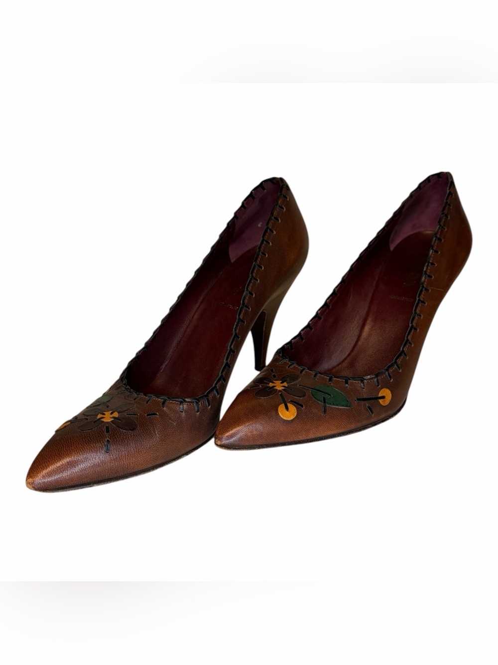 Prada 1999 Autumn/Winter Leather Pumps (As Found)